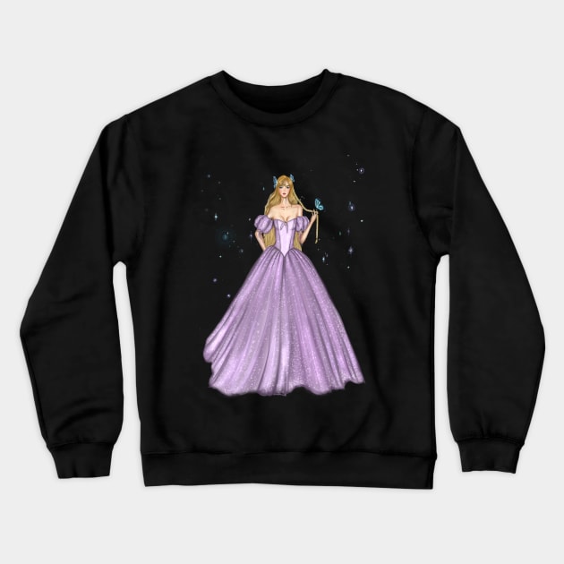 Barbie Rapunzel Crewneck Sweatshirt by Delaralux